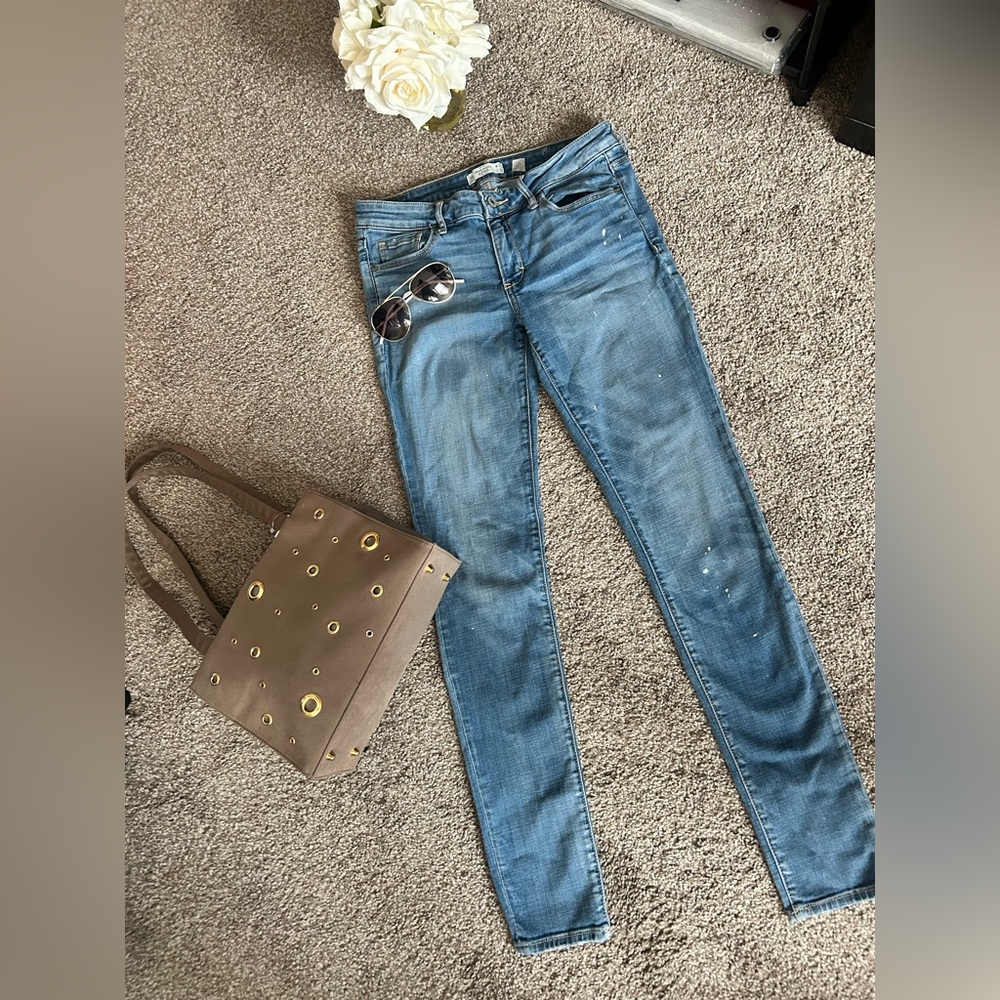 Abercrombie & Fitch, Painted, Skinny Jeans, size 6
